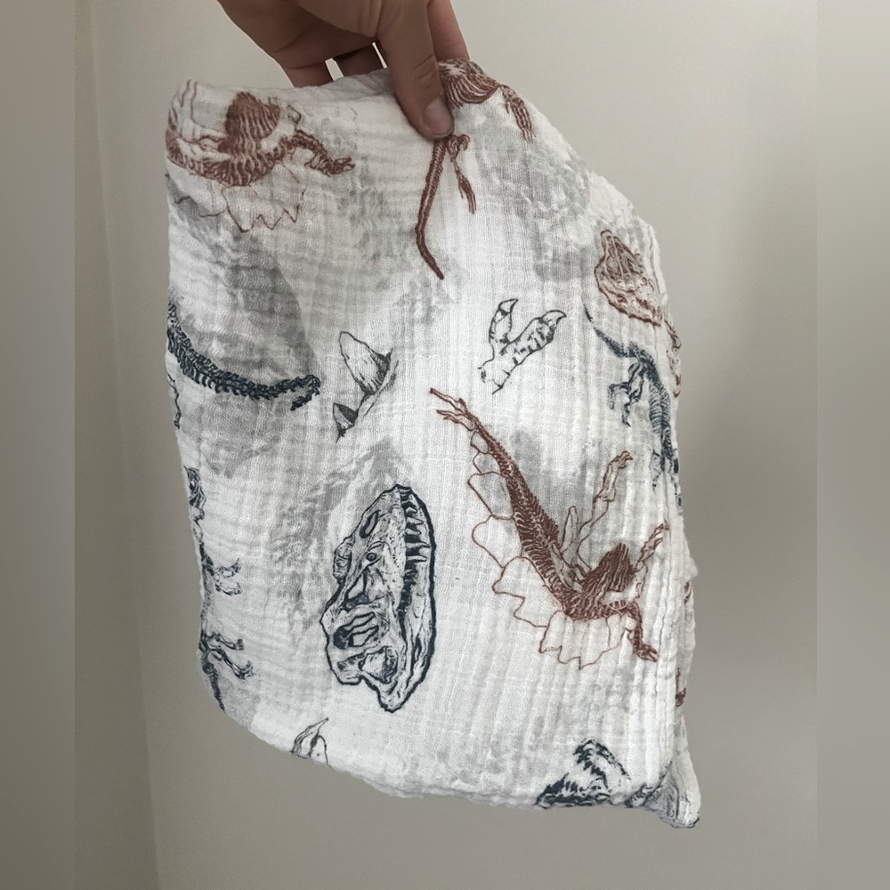 Little Unicorn dinosaur swaddle